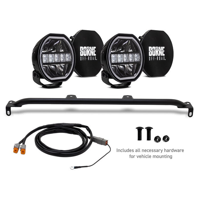 Borne Off-Road Bnlt-Br-21m-B27u Driving/ Fog Light||bnlt-Br-21m-B27u_6.Jpg||91||m1ntbr21mb27u||2256187