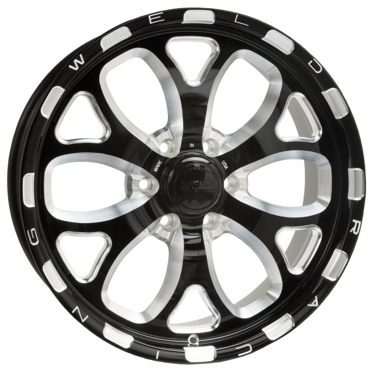 Product of Weld Racing Wheels 17x9 Black With Natural Openings Wheel - 6x5.50 Bolt Pattern