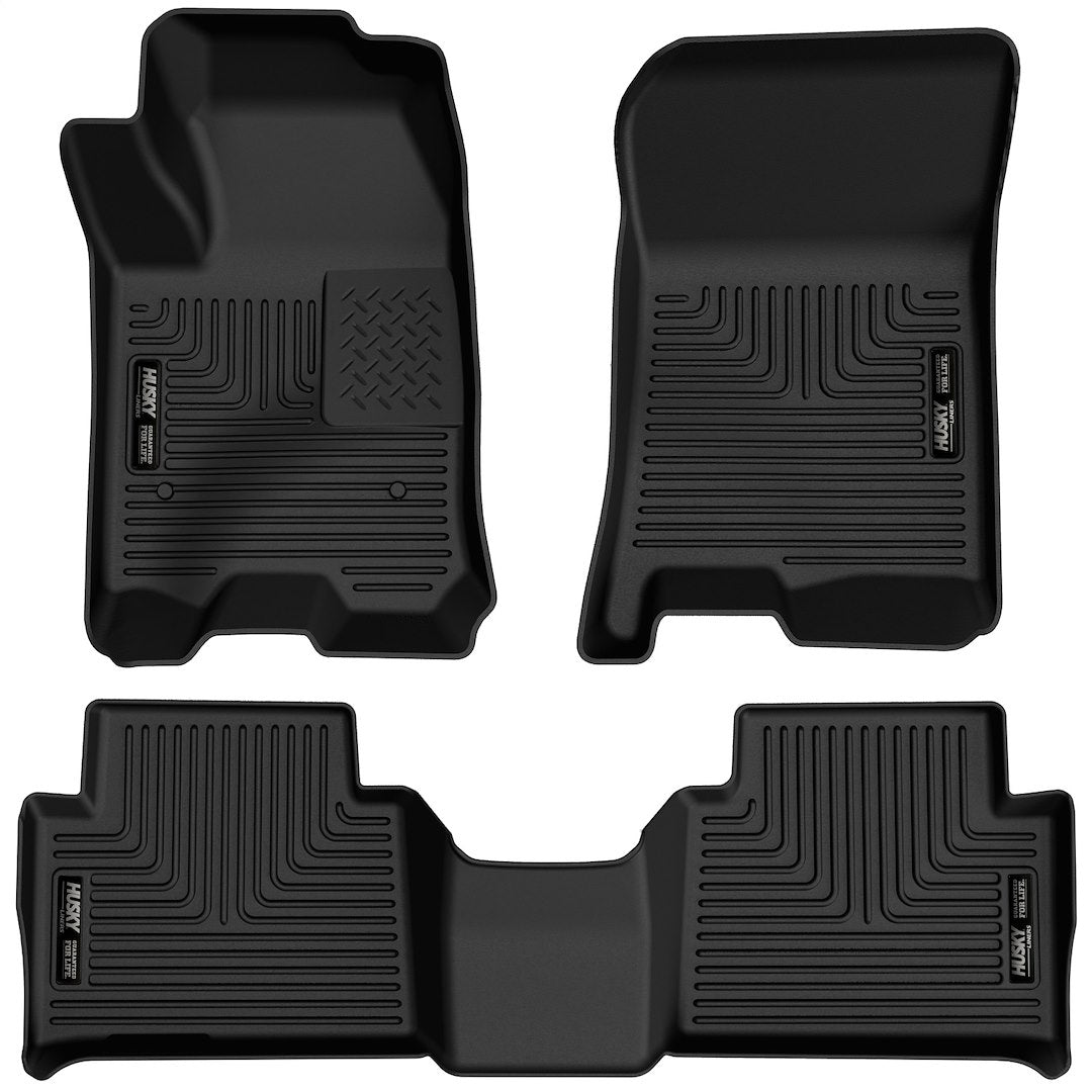Product of Husky Liner WeatherBeater™ 99221 Black Thermoplastic Elastomer (TPE) Floor Liner