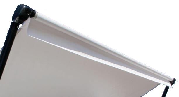 Product of Lippert Components V000314862 RV Patio Manual Awning , Black Fade