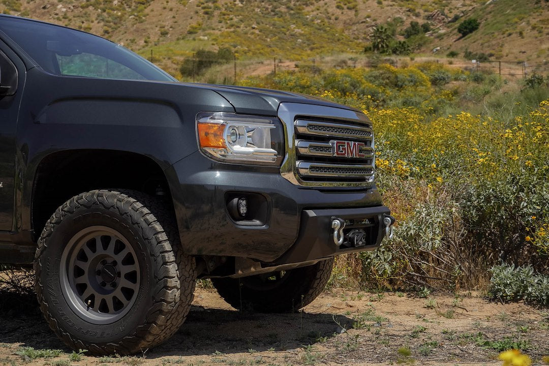 Dv8 Offroad Fbgc1-01 Bumper||2015-2020-Gmc-Canyon-Centric-Front-Bumper-Installed-3.Jpg||91||dv8fbgc101||1627144