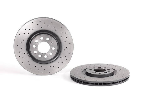 Product of Brembo 0978801XC02 Xtra Vented Cross Drilled 1 Piece Brake Rotor