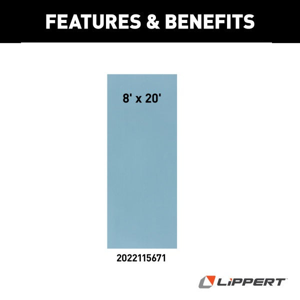 Product of Lippert Components 2022115671 Patio Mat