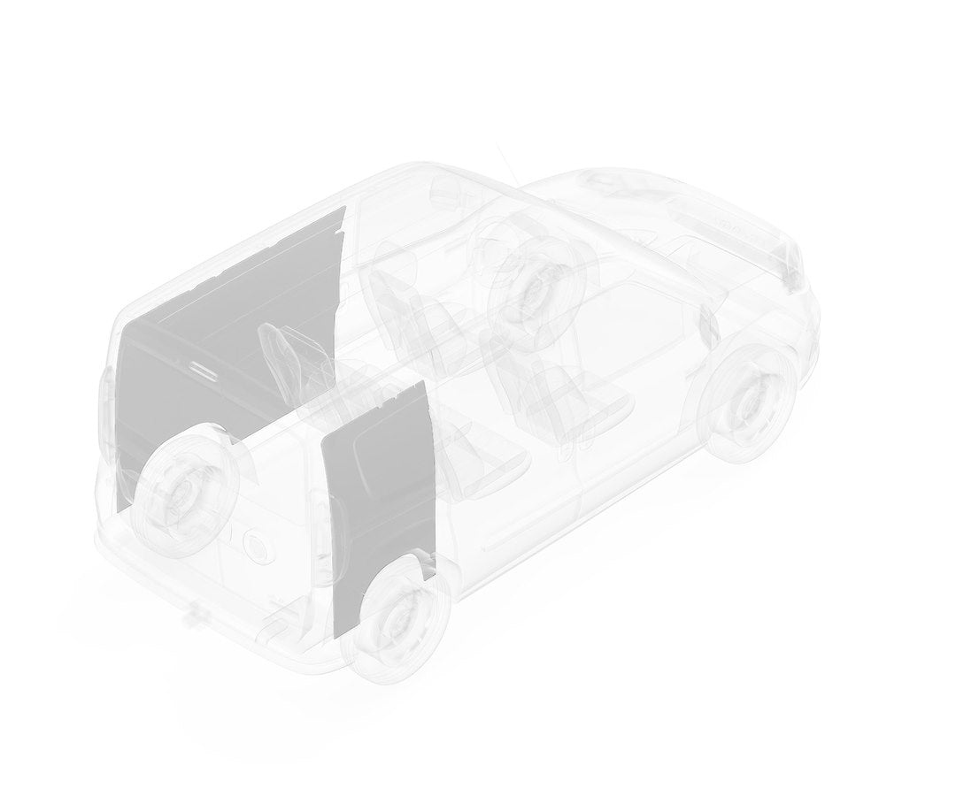 Product of Legend Fleet 674-114-2613 Van Wall Liner