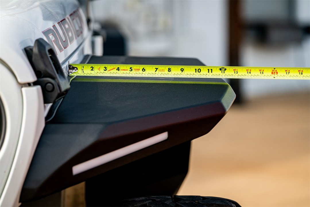 Product of Road Armor 518AFFWB Non-Exposed Fasteners Black Fender Flare -