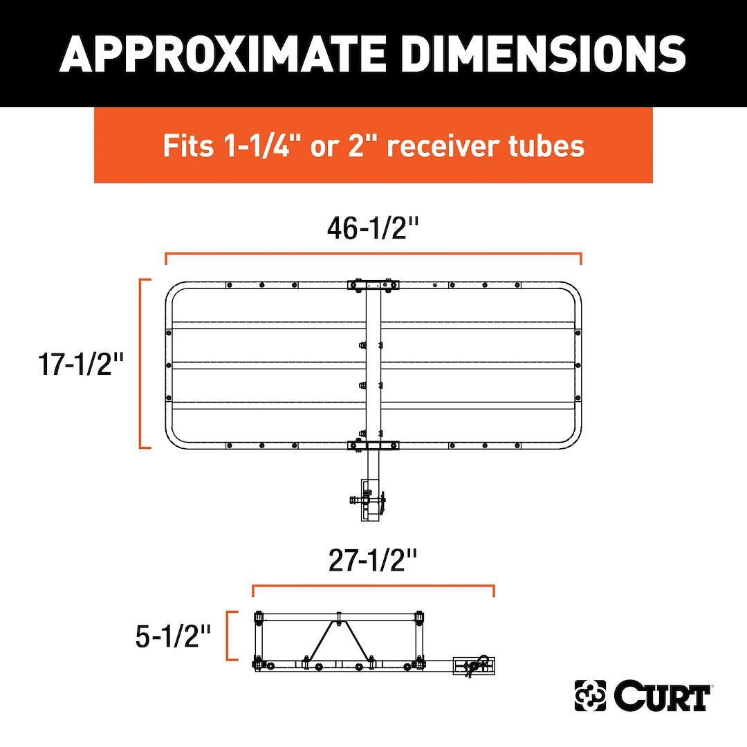 Curt 18145 Trailer Hitch Cargo Carrier||18145_3008x1990_Ca.Jpg||93||c9318145||1010808