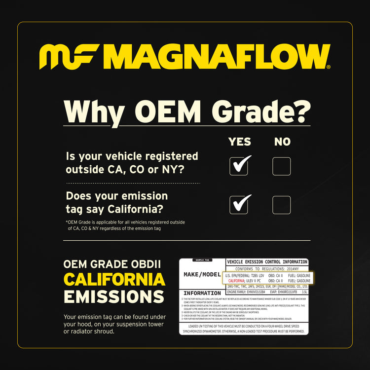 Magnaflow 48 State Converter 21-467 Catalytic Converter||21-467_6.Jpg||91||m6621467||1705909