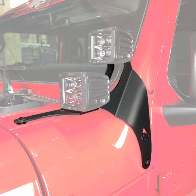 Artec Industries Jl5603 Driving/ Fog Light Mounting Bracket||jl5603_4.Jpg||89||artjl5603||2236647