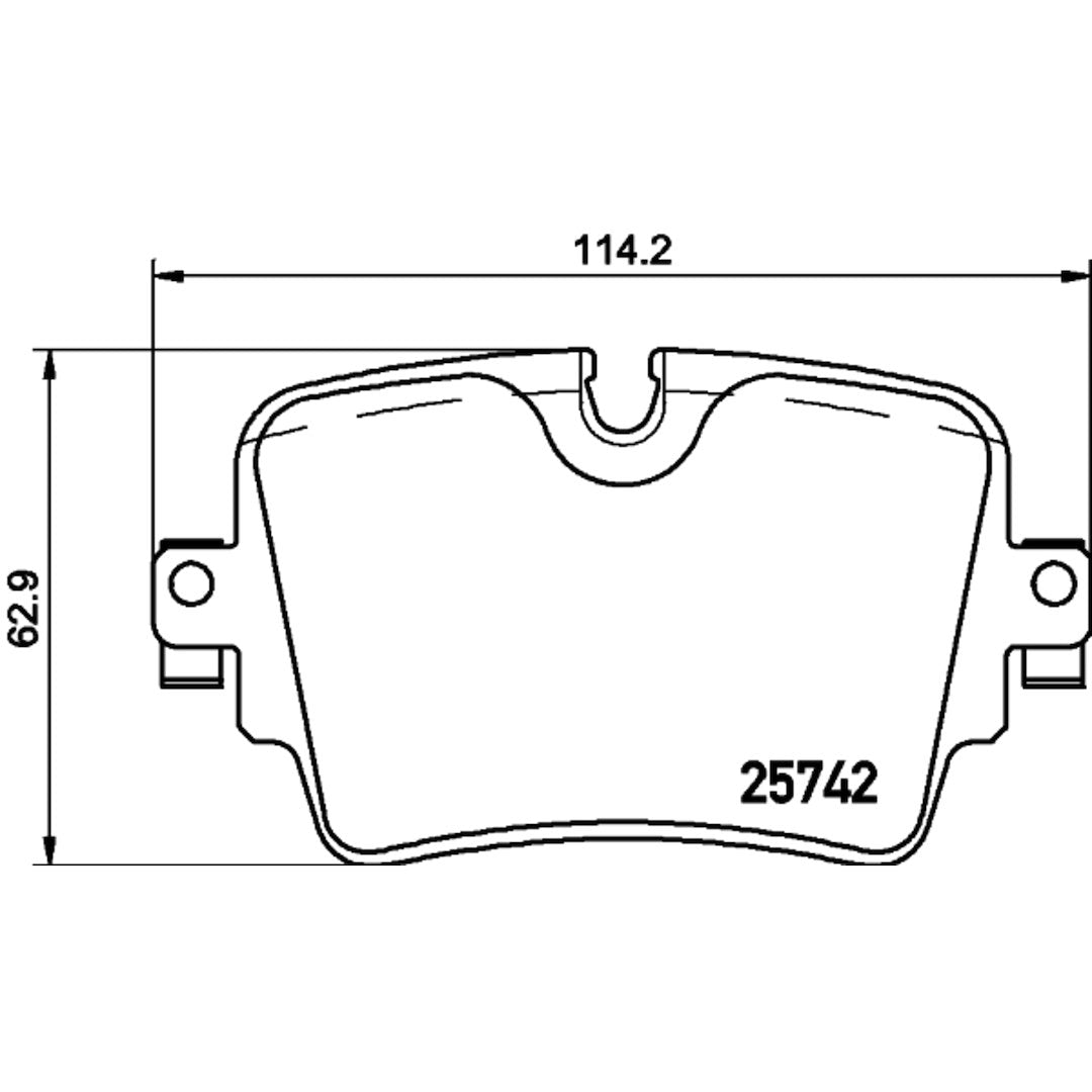 Brembo P36033 Brake Pad||p36033_Drw.Jpg||87||brmp36033||1754601