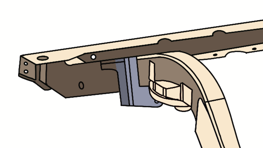 Product of Kentrol Rb4023 Replacement Frame Section