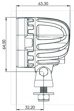 Tyri Off-Road Lights Blu-112-1 Work Light||blu-112-1_6.Jpg||91||tyrblu1121||2265303