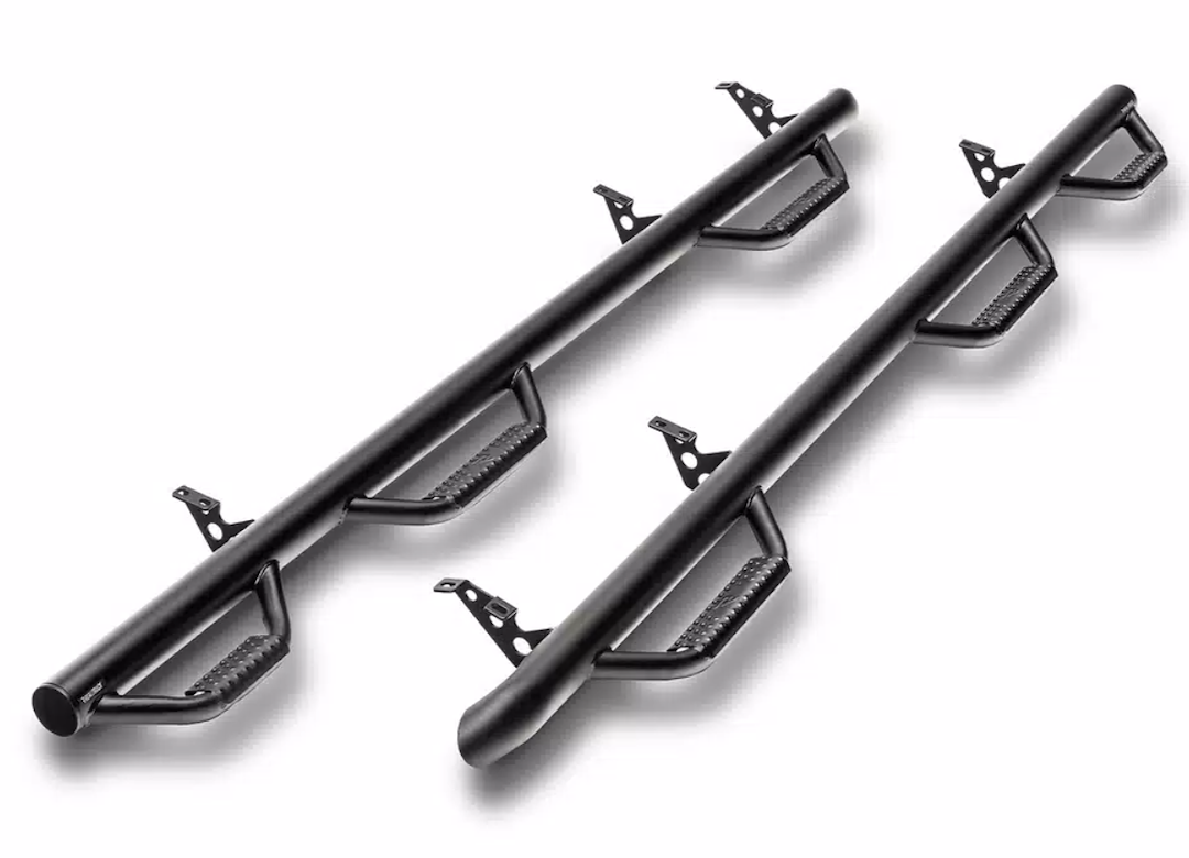 N-Fab T2282cc-Tx Nerf Bar - Truck Wheel To Wheel||n-Fab Black Wheel To Wheel Nerf Steps_Black Matte Textured Powder Coated_1.Png||86||n21t2282cctx||2497707