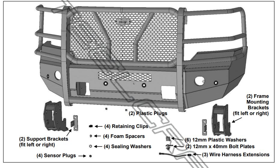Product of Steelcraft AL60-10460 Elevation Bumper