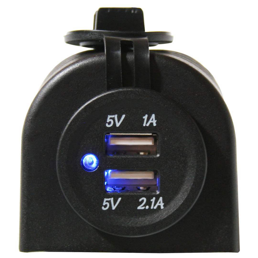 Bulldog Winches 20287 Usb Outlet||20287-Lighted.Jpg||87||bdw20287||1786064