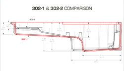 Product of Holley Performance 302-1 Oil Pan