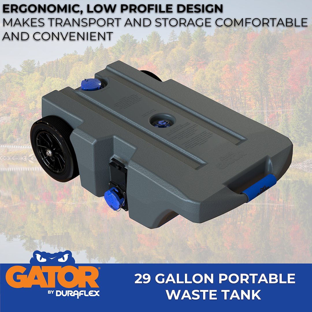 Duraflex 21903g Portable Waste Holding Tank||dur_21903g_29 Gallon Tote Tank_B2c_6.Jpg||90||dur21903g||1624230