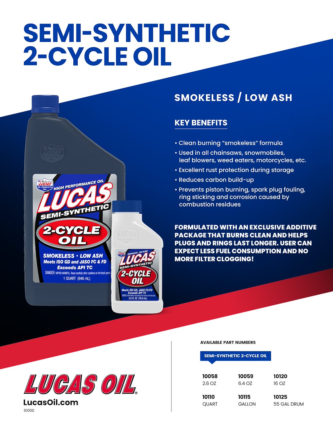 Product of Lucas Oil 10058 Oil