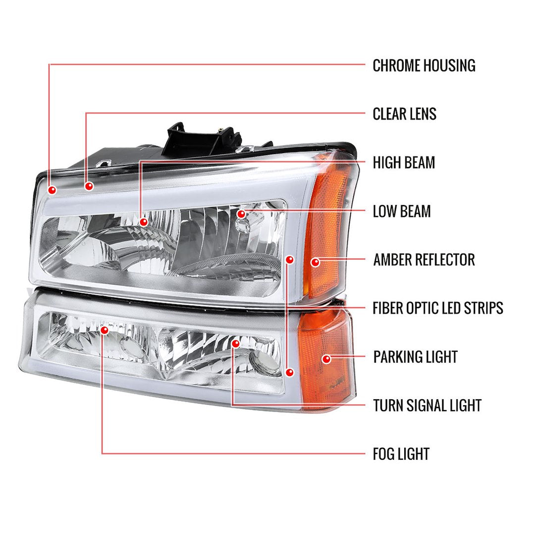 Spec-D Tuning 2lblh-Siv03-G3-Rs Headlight Assembly||2lblh-Siv03-G3-Rs_7.Jpg||92||sdthsiv03g3rs||1701060