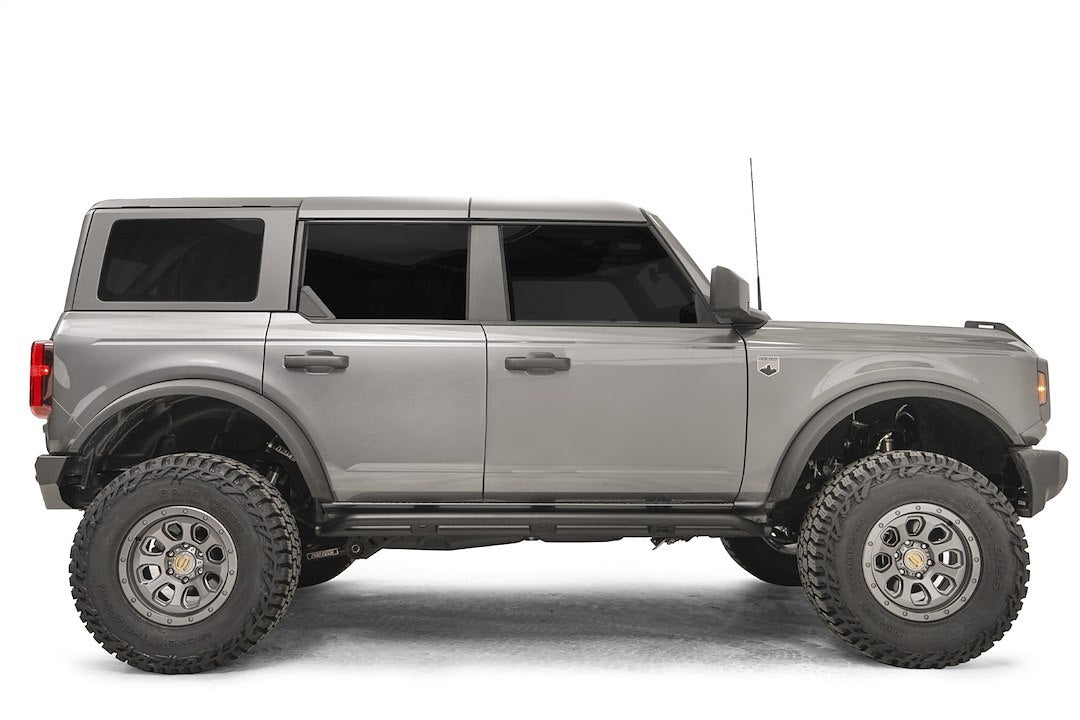 Product of Fab Fours FB21-G5251-1 Black Steel Tube Rocker Panel Guard