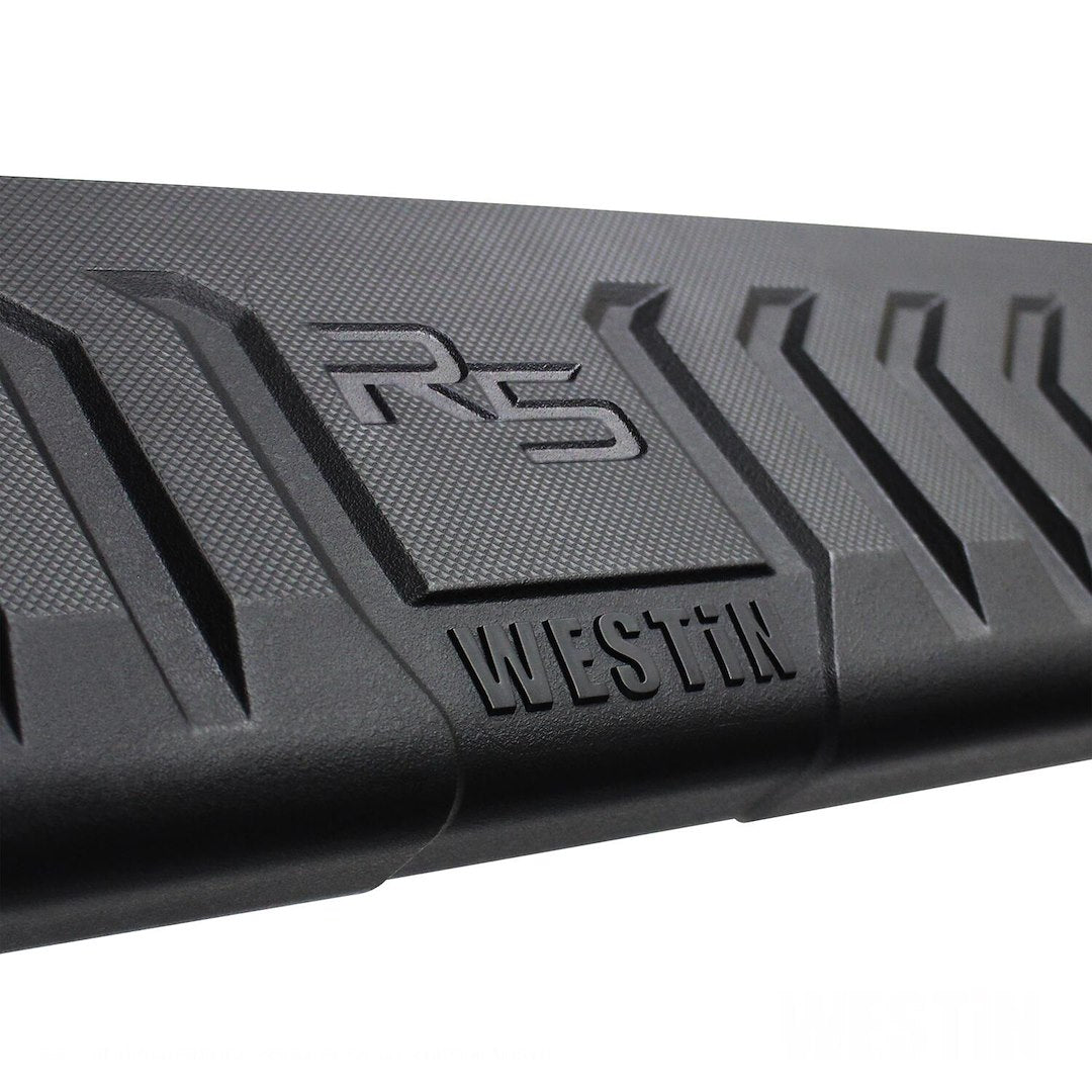 Product of Westin Automotive 28-534785 Black Textured Powder Coated Oval Straight Nerf Bar - Truck Wheel To Wheel