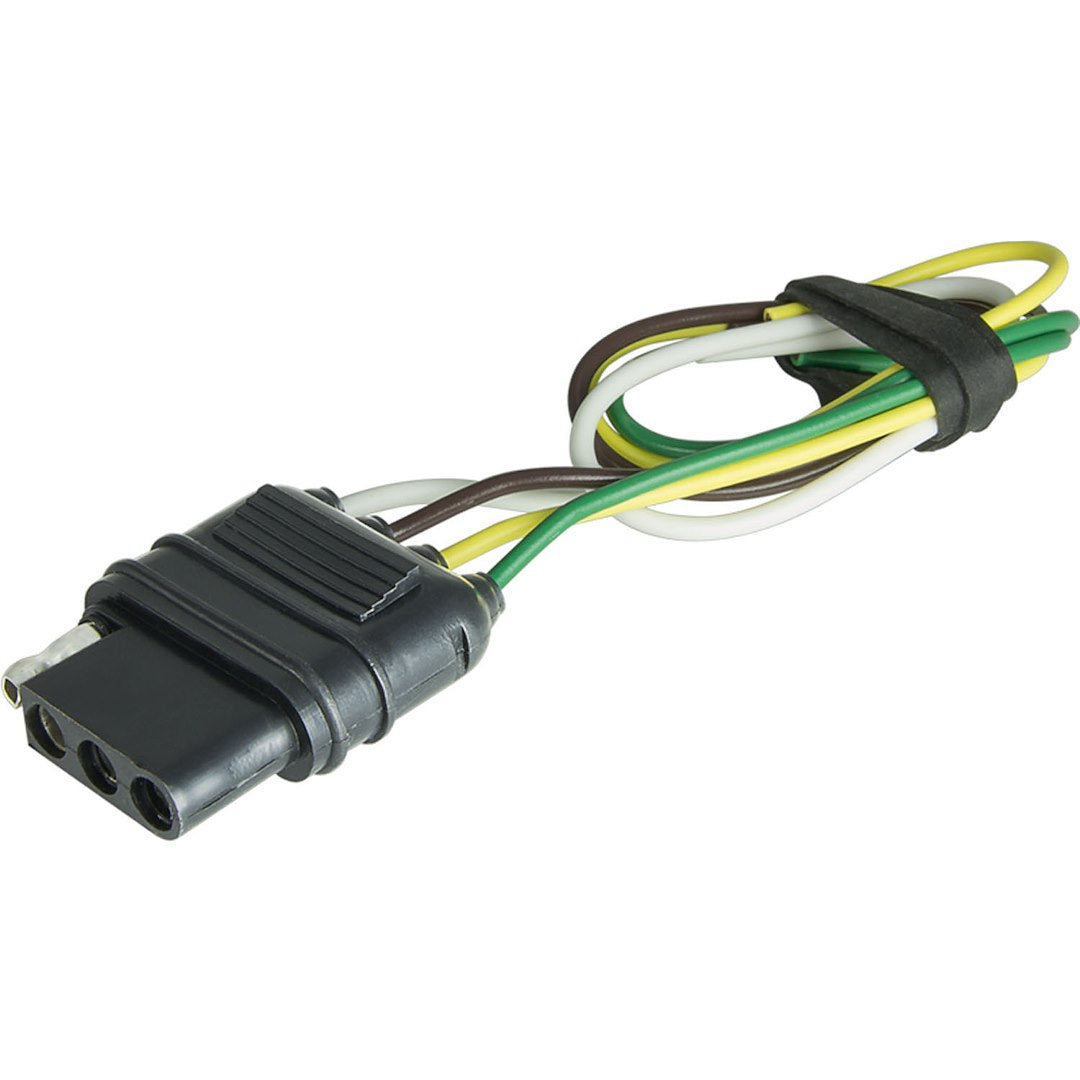 Husky Towing 13190 Trailer Wiring Connector||hus_13190_4 Wire Flat Connector_1.Jpg||85||hus13190||2165078