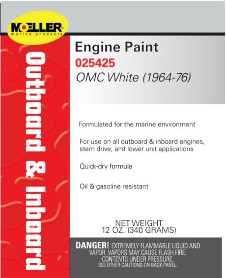Product of Moeller Marine Products 025425 Engine Paint