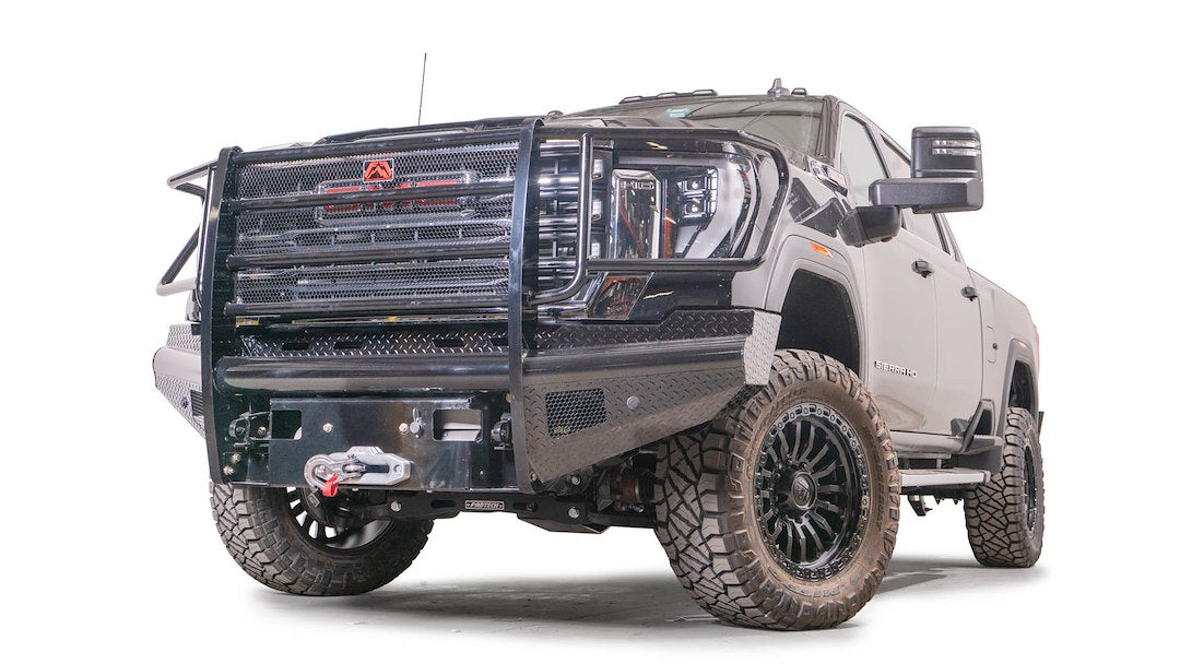 Product of Fab Fours GM24-S6260-1 Steel Gloss Powder Coated Bumper