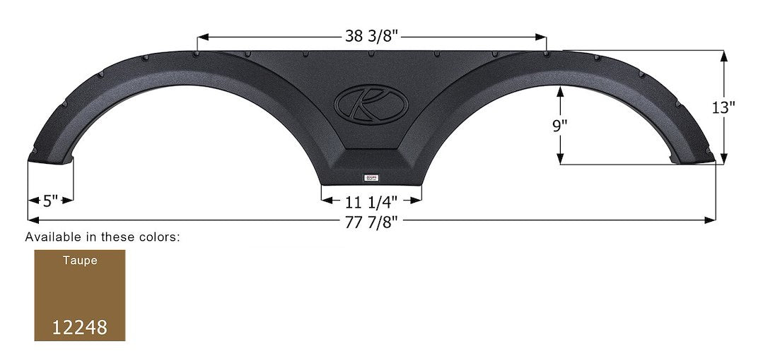 Product of Icon 12248 Fender Skirt