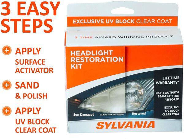 Product of Sylvania Silverstar Hrk.Bx Headlight Restoration Kit