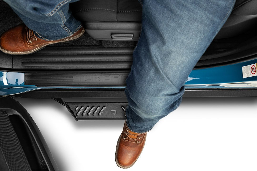 Product of N-Fab PRT0784CC-TX Predator Pro Nerf Bar With Drop Down Steps