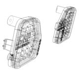 Product of Oracle Lighting 5874-504 Backup Light - Led