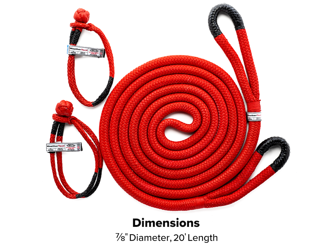 Product of Weathertech (USA) R07820PKG Recovery Strap