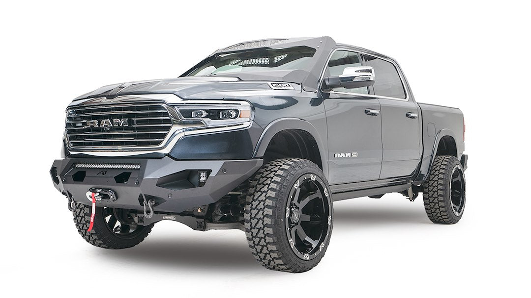 Product of Fab Fours DR10-X2951-1 Matrix Series Steel Powder Coated Bumper