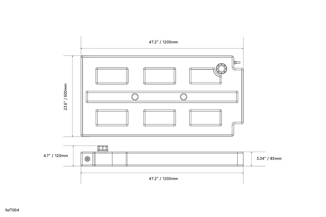 Product of Ironman 4x4 Iwt004 Fresh Water Tank