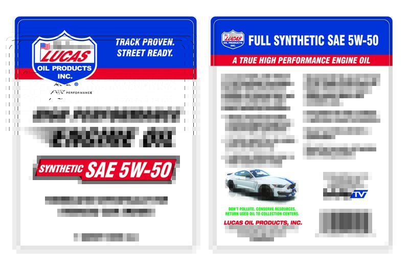 Product of Lucas Oil 10101 Oil