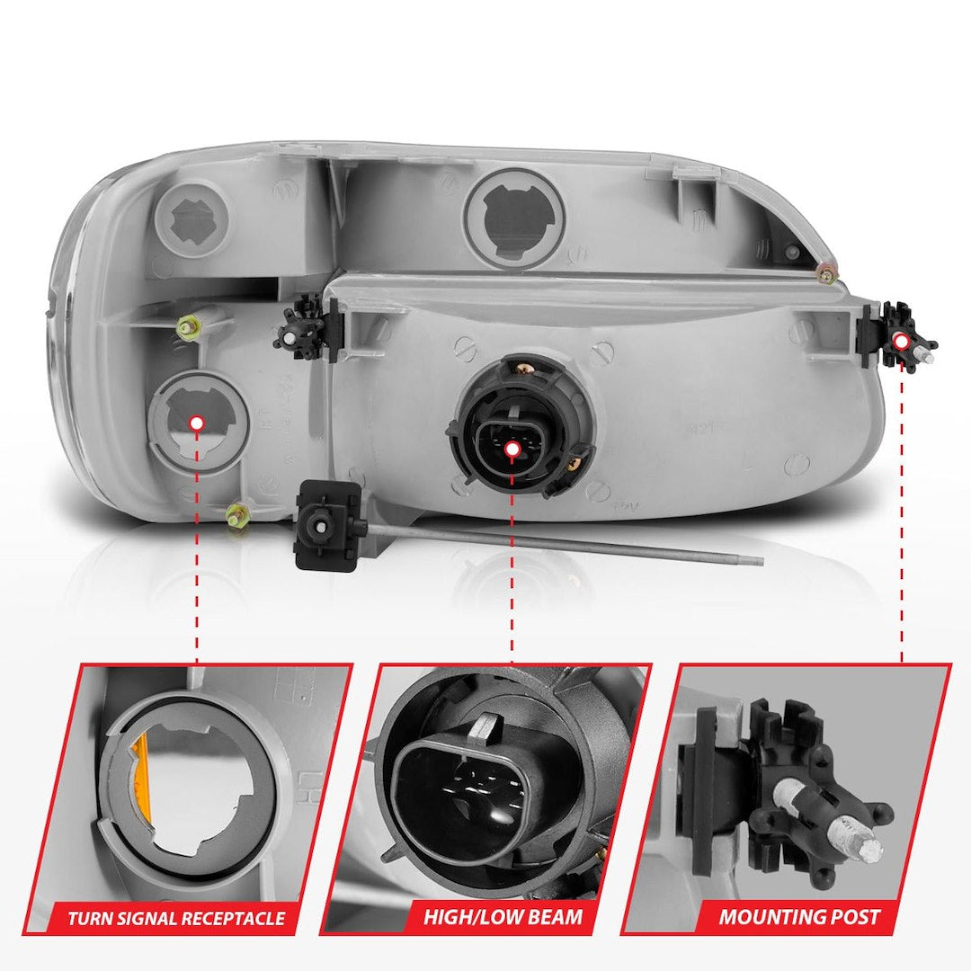 Product of Anzo Usa 111040 Headlight Assembly