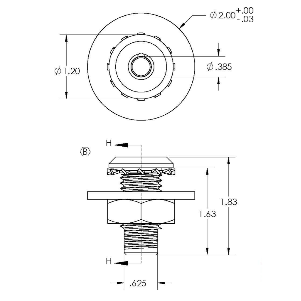 Taco F16-0200-1 Boat Fender Lock||f16-0200-1_9.Png||94||t9af1602001||1710351