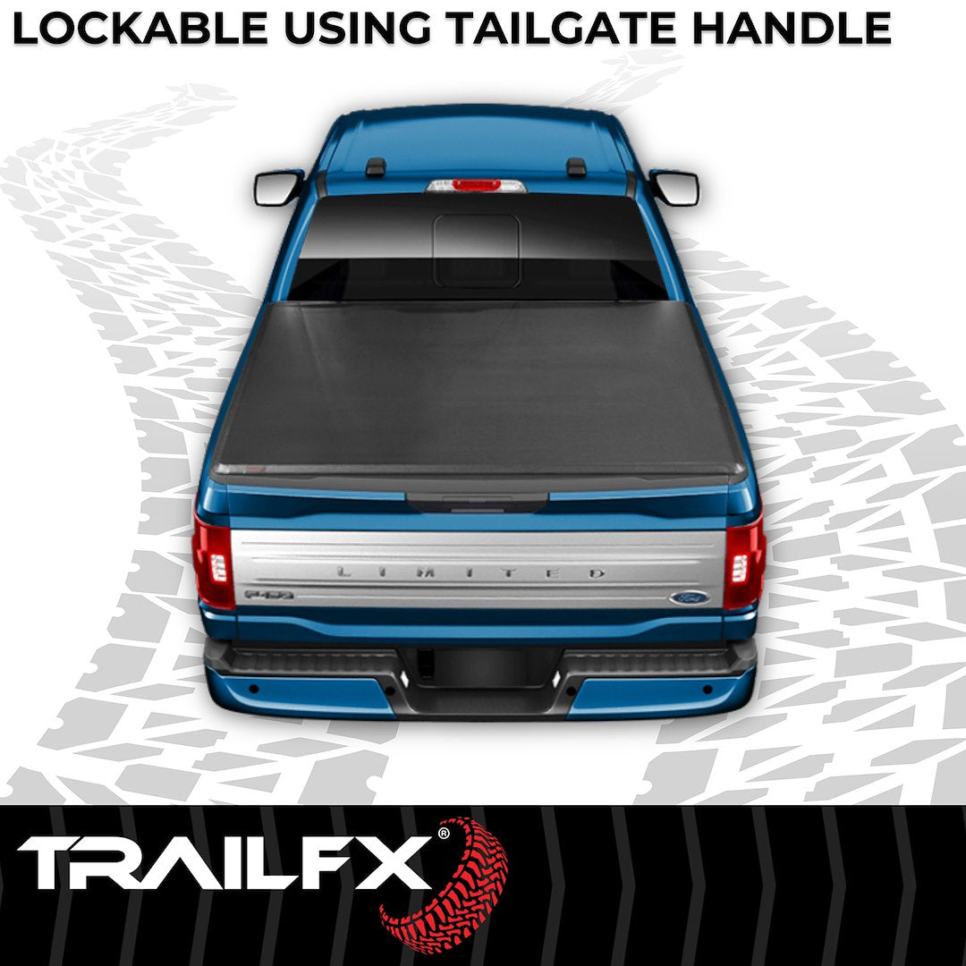 Product of TrailFX TFX Soft Tri-Fold Tonneau Covers Soft Folding TFX3316 Tonneau Cover