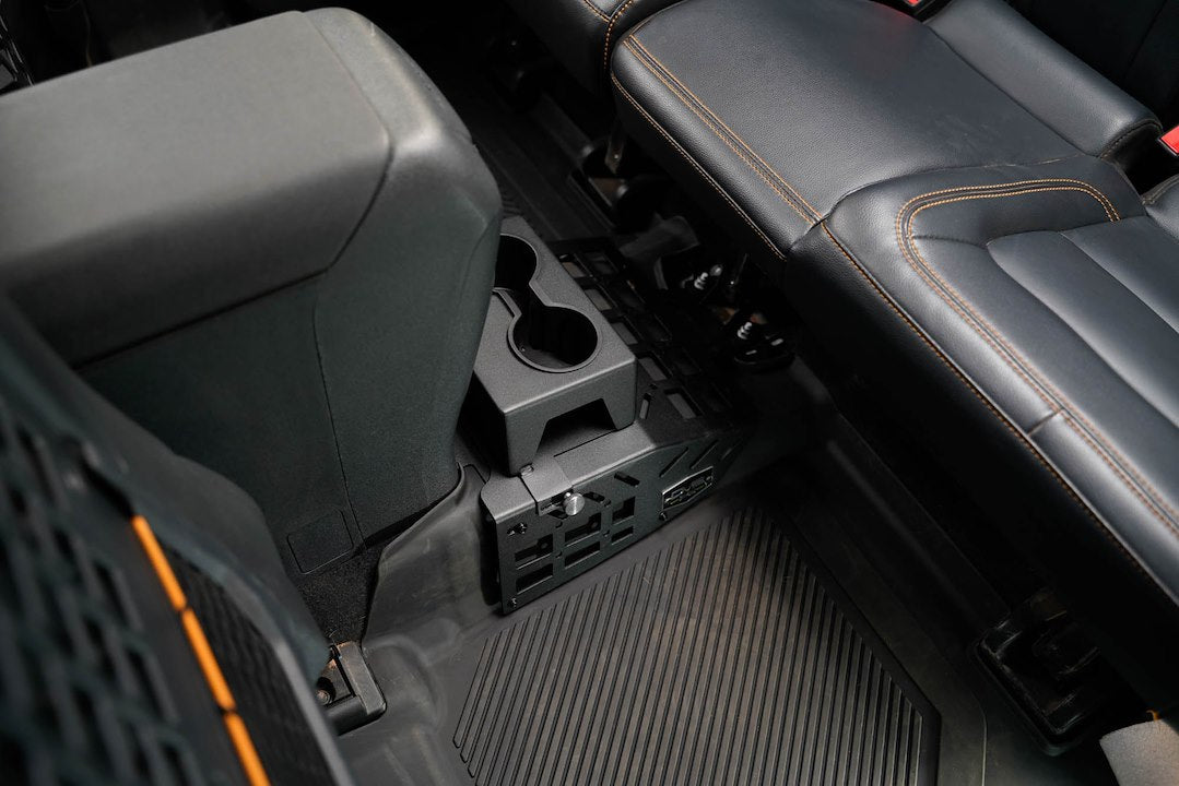 Dv8 Offroad Mpbr-07 Molle Cargo Panel||2021-2024-Ford-Bronco-Rear-Seat-Cup-Holder-And-Molle-Panels-Installed-06.Jpg||95||dv8mpbr07||1628152