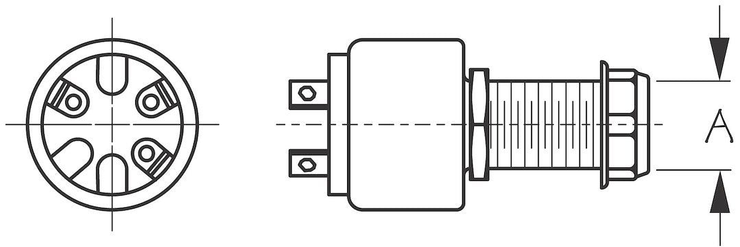 Product of Sea Dog 420360-1 Marine Ignition Switch