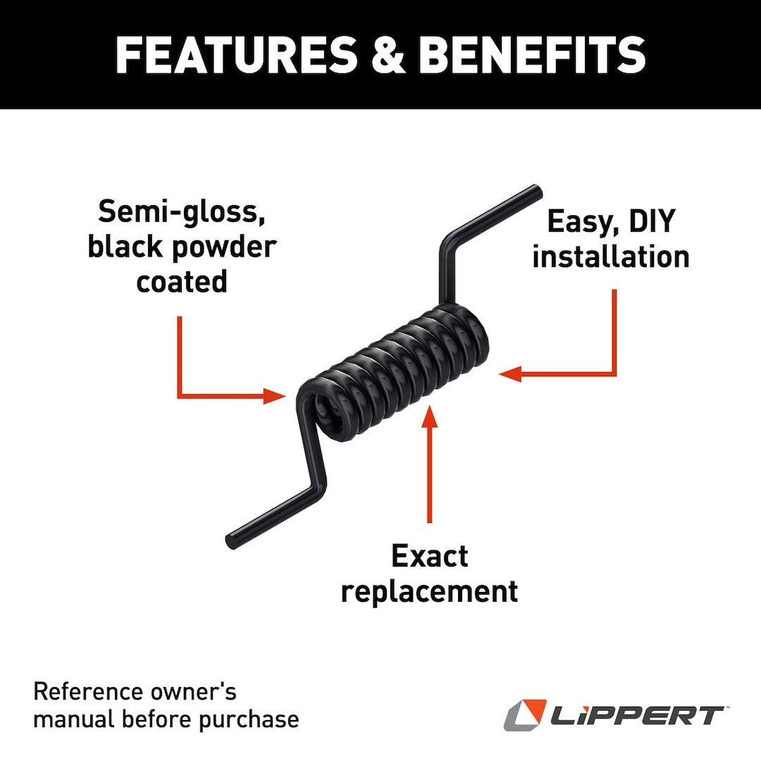 Product of Lippert Components 133633 Door Hinge Spring
