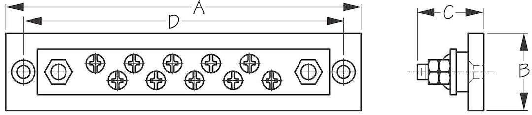 Sea Dog 426671-1 Busbar||426671-1_1.Jpg||86||sdg4266711||1176495
