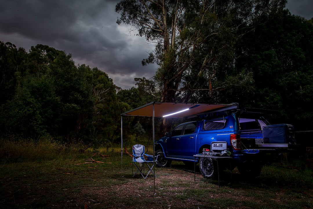 Product of ARB 814410 SUV/Pickup Overlanding Manual Awning , Tan Solid