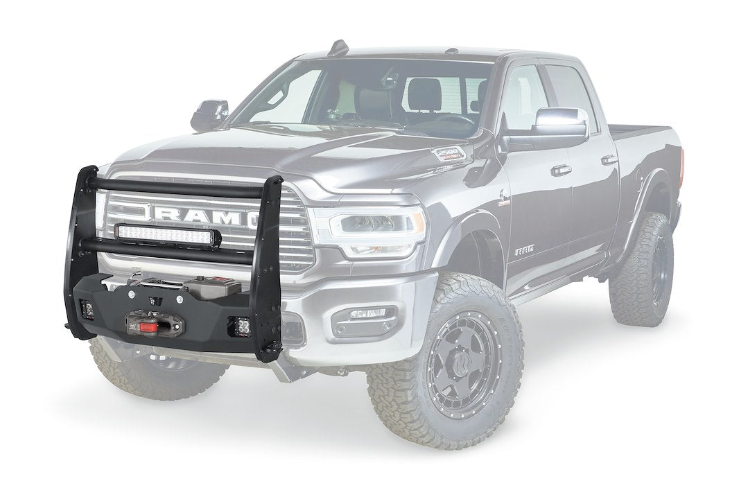 Product of Warn 102957 Grille Guard Black Powder Coated