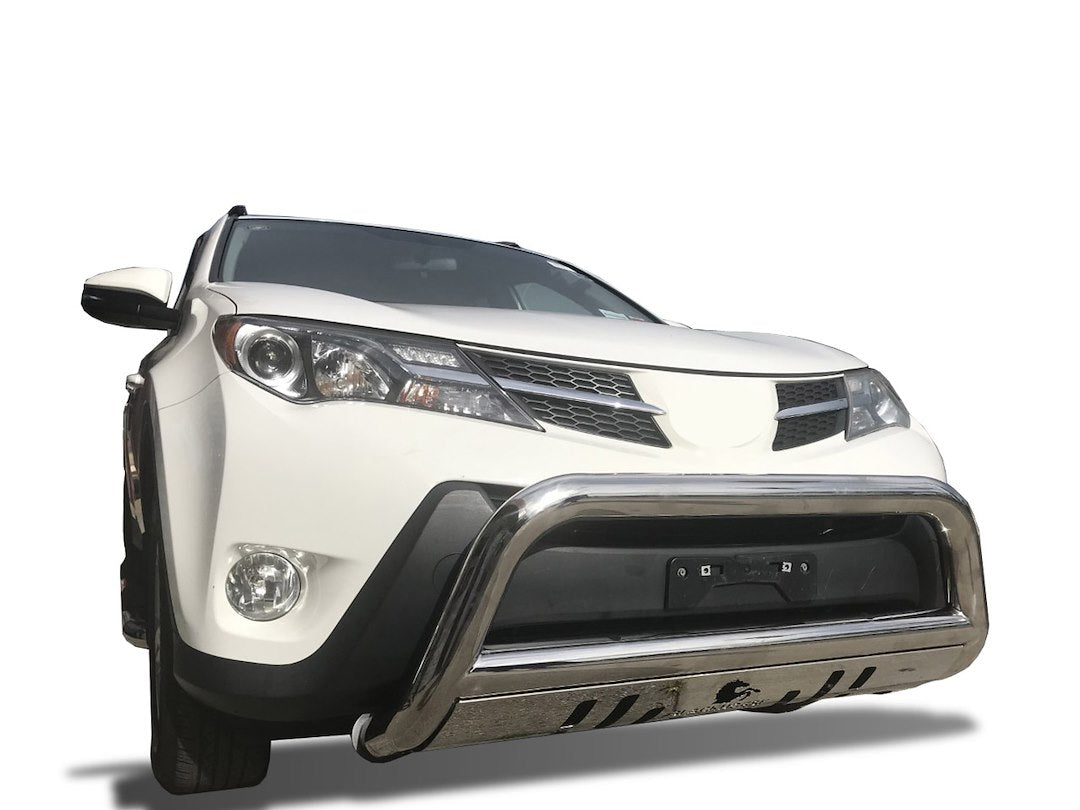 Product of Black Horse Offroad BB093904-SP Bull Bar Polished 3 Inch No with skid plate