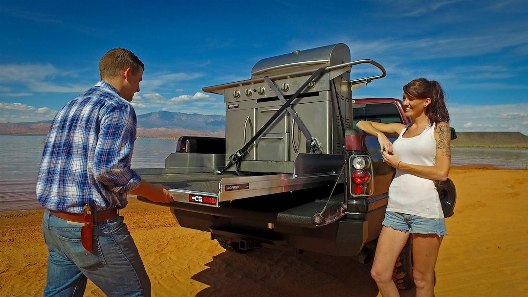 Product of Cargo Glide Cghs-48-A Bed Slide Side Rail Kit