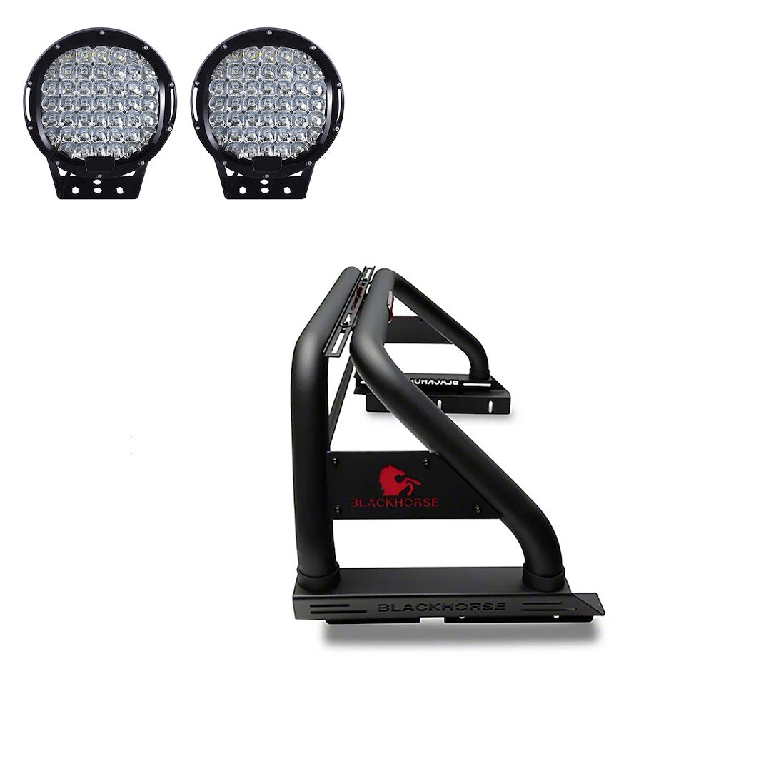 Product of Black Horse Offroad RB09BK-PL69B  Truck Bed Bar