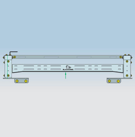 Product of Black Horse Offroad TR08B  Truck Bed Bar