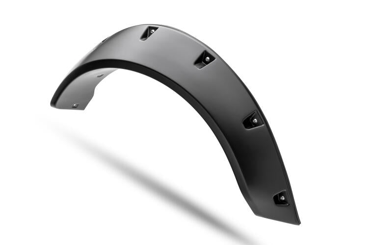 Product of Bushwacker 20960-02 Pocket Style/ Exposed Fasteners Black Fender Flare - Set Of 4
