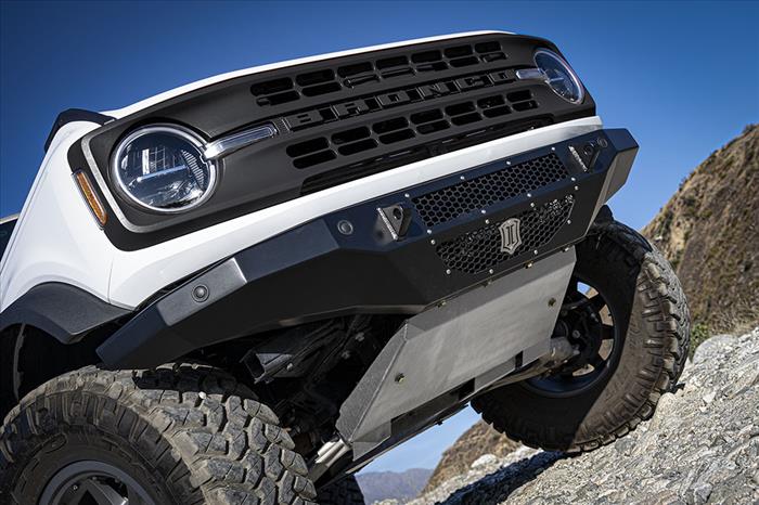 Product of Icon Vehicle Dynamics 45203 Trail Steel Powder Coated Bumper